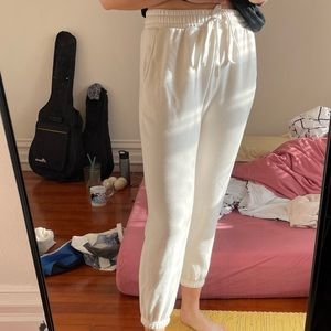 Cream Fabletics sweats